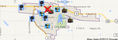 Kendallville Map.png